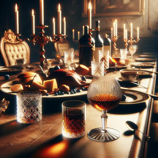 Illustration for After-Dinner Drink