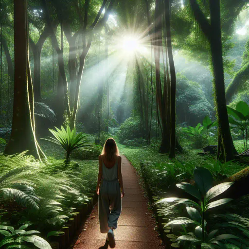 Illustration for Nature Retreat