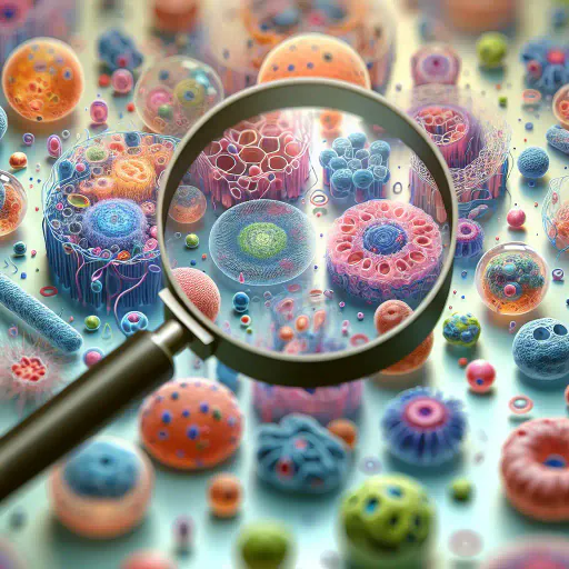 Illustration for Microscopic Scale