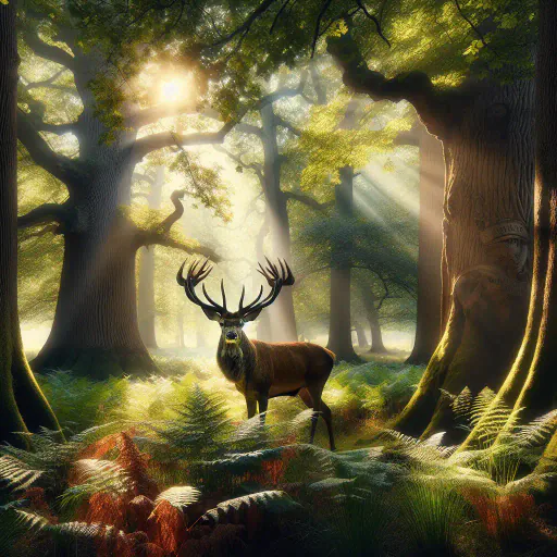 Illustration for Older Deer