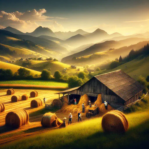 Illustration for Making Hay