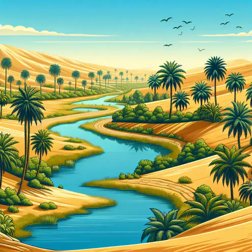 Illustration for Geographical Feature