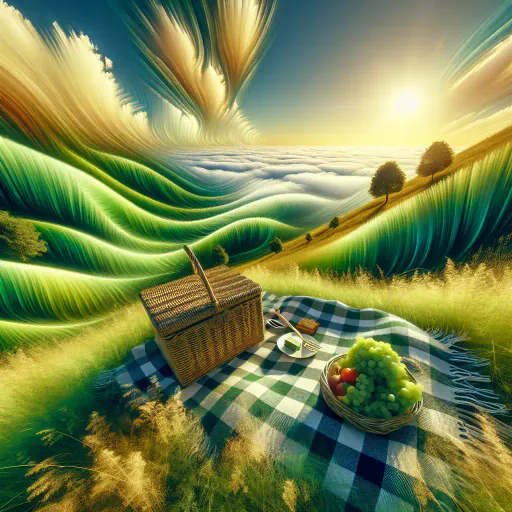 Illustration for Natural Scenery