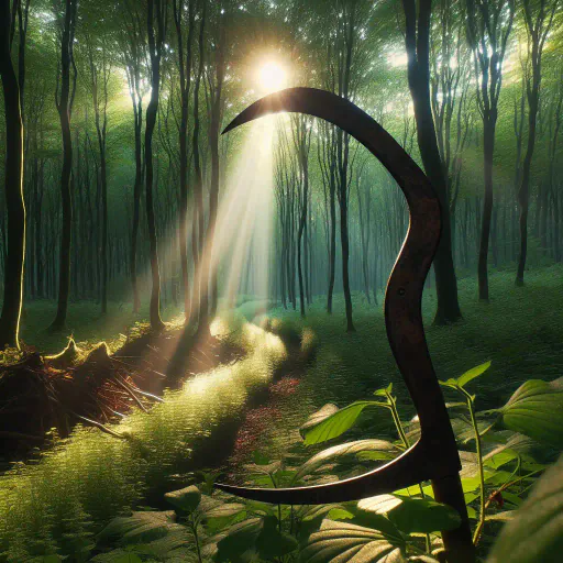 Illustration for Curved Blade