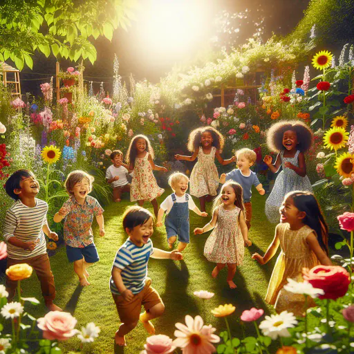 Illustration for Behave Like Children