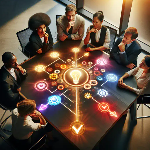 Illustration for Business and Management