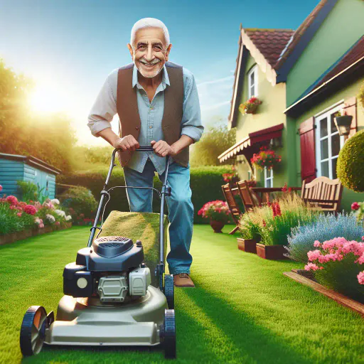 Illustration for Types of Lawnmowers