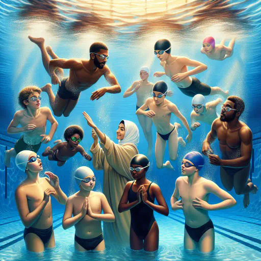 Illustration for Swimming Instruction