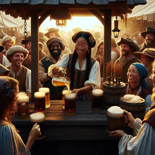 Illustration for Old-fashioned Beverage