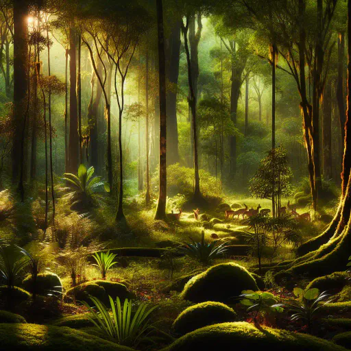 Illustration for Natural Setting