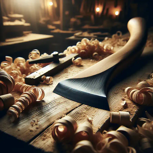 Illustration for Curved Blade