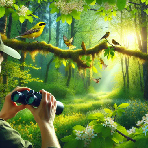 Illustration for Birdwatching Term