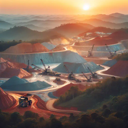 Illustration for Industrial Material