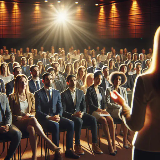 Illustration for Public Speaking