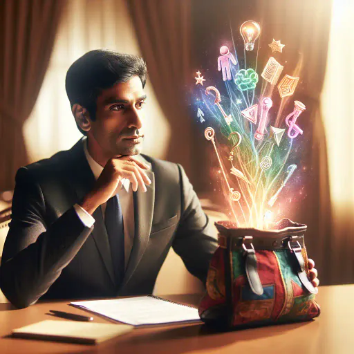 Illustration for Metaphorical Bag