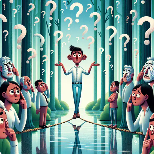 Illustration for Indecision Indicated