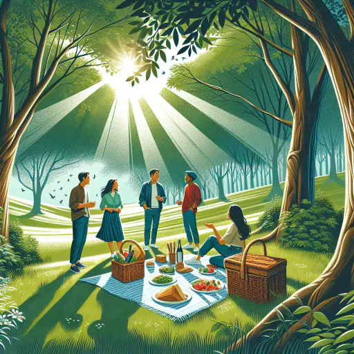Illustration for Outdoors Imagery