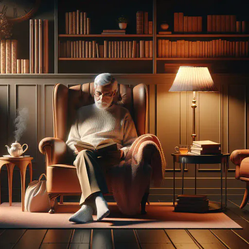 Illustration for Reading Nook