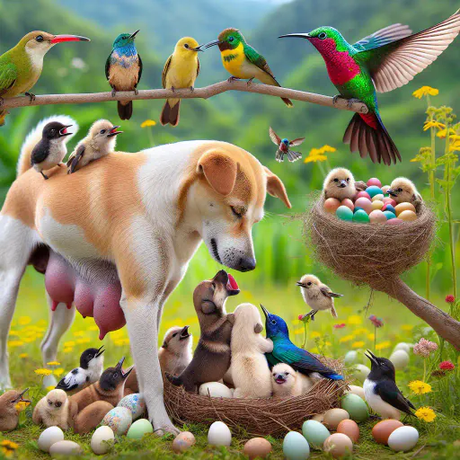 Illustration for Animal Birth