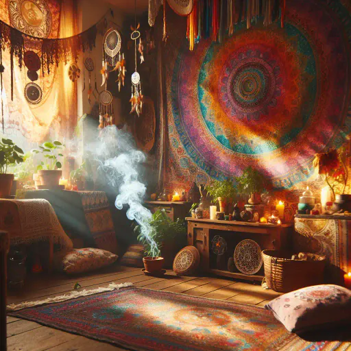 Illustration for Hippie Culture