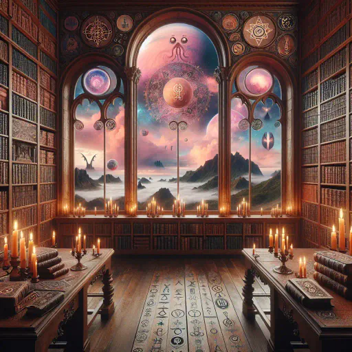Illustration for Literary Charm