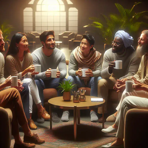 Illustration for Social distance