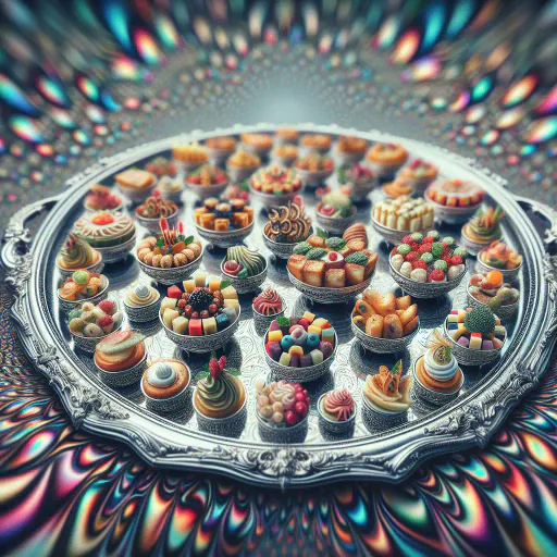 Illustration for Serving Food