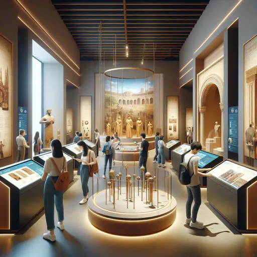 Illustration for Interactive Exhibits