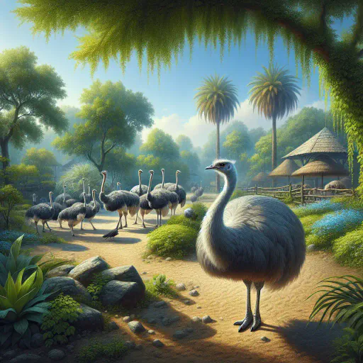 Illustration for Not an Ostrich