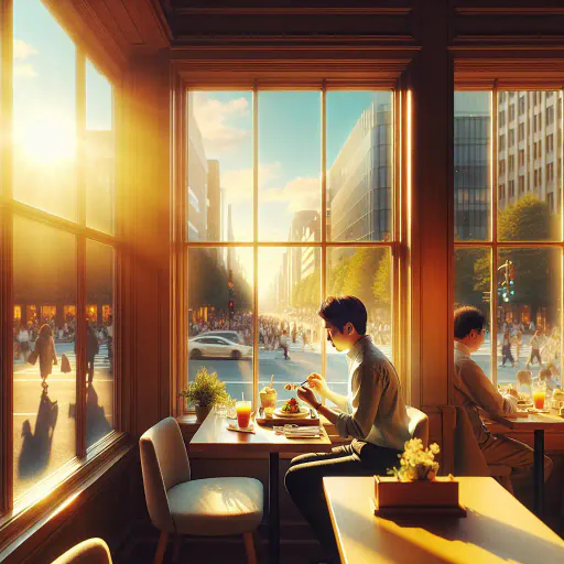 Illustration for Meal Time