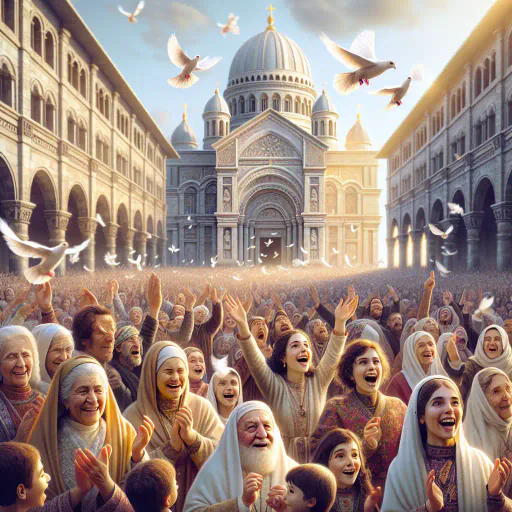 Illustration for Religious Ceremony