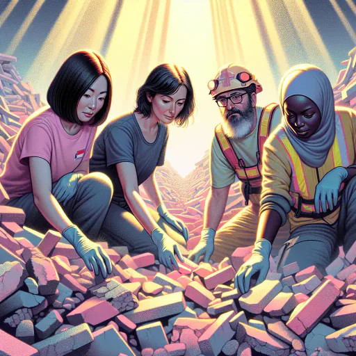 Illustration for Disaster Aftermath