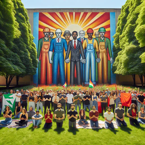 Illustration for Solidarity Expression