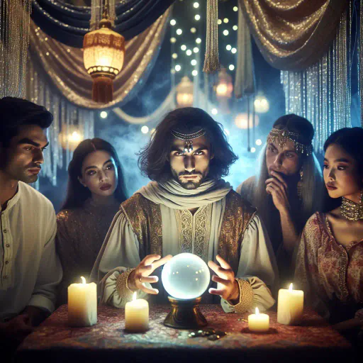 Illustration for Enigmatic Presence
