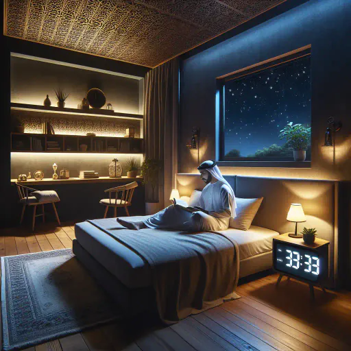 Illustration for Nighttime Hormone
