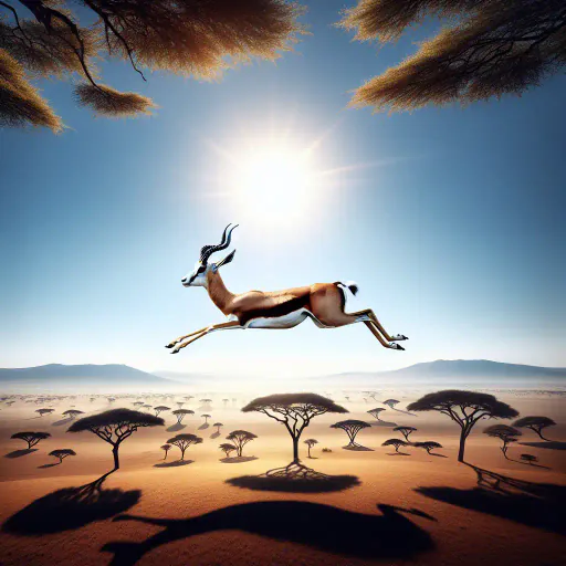Illustration for Pronking Display