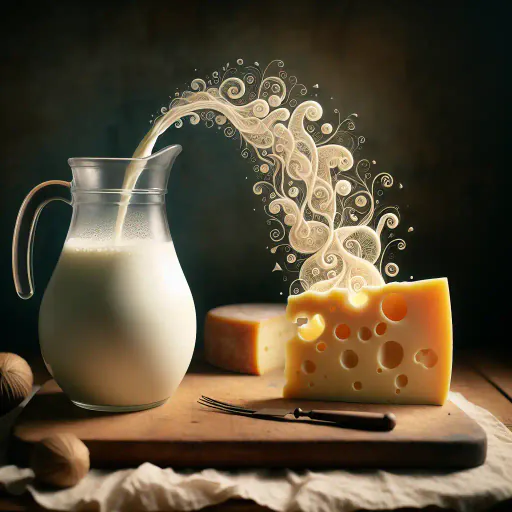 Illustration for Cheese Making