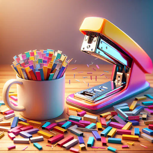 Illustration for Stapler Required