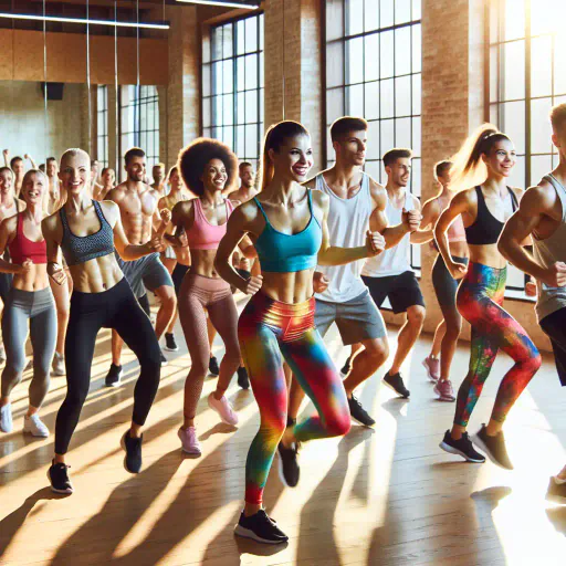 Illustration for Action-Packed Fitness