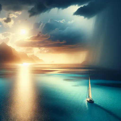 Illustration for Body of Water