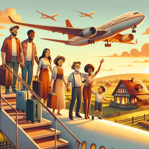 Illustration for Family Gathering