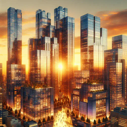 Illustration for Modern Metropolis