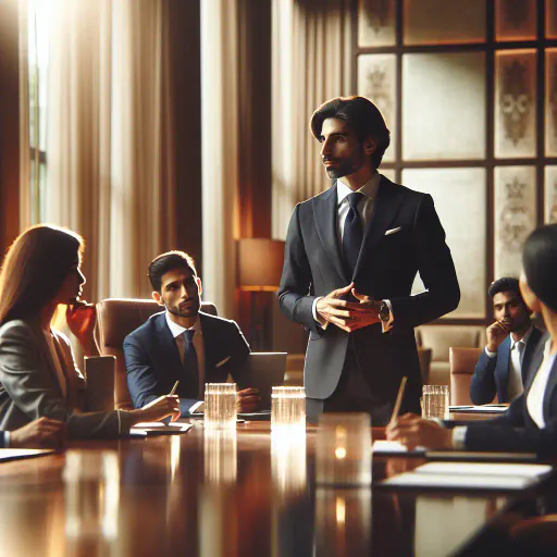 Illustration for Leadership Role