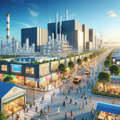 Illustration for Industrial Scale