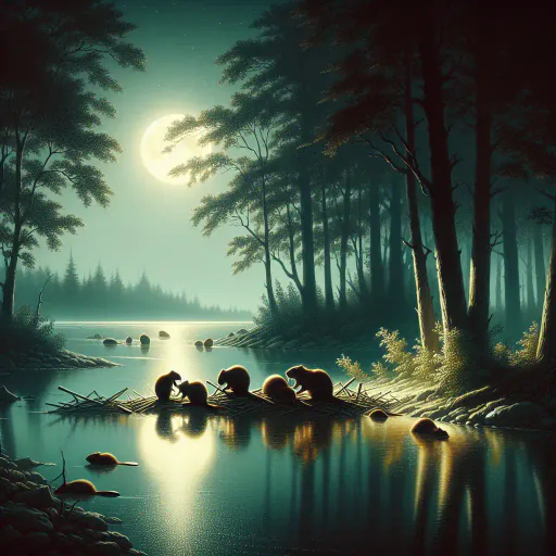 Illustration for Nocturnal Animals