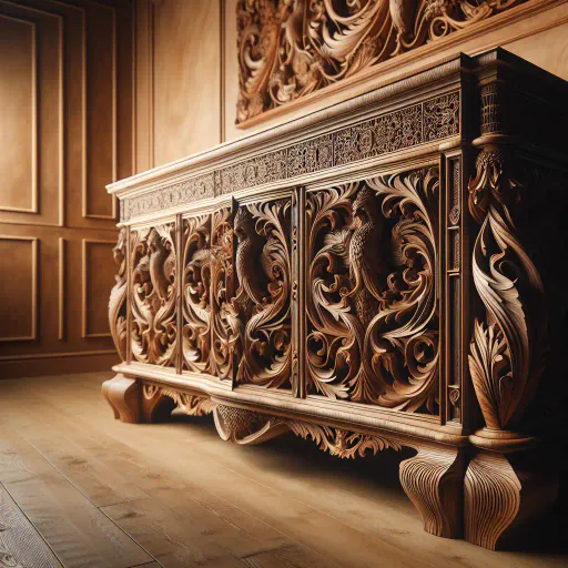 Illustration for Furniture Piece