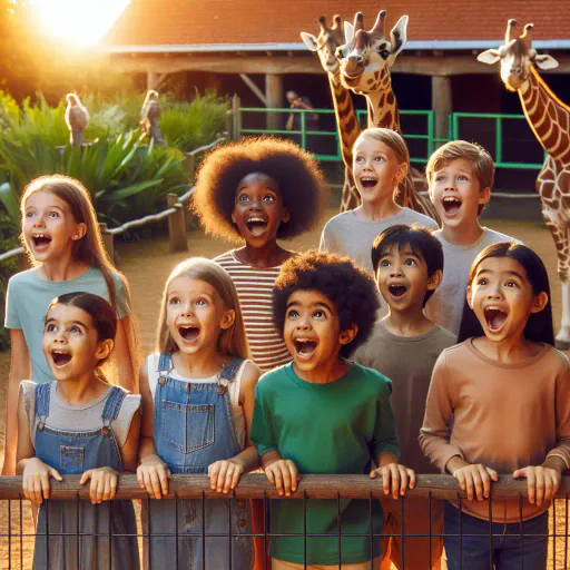 Illustration for Zoo Animals
