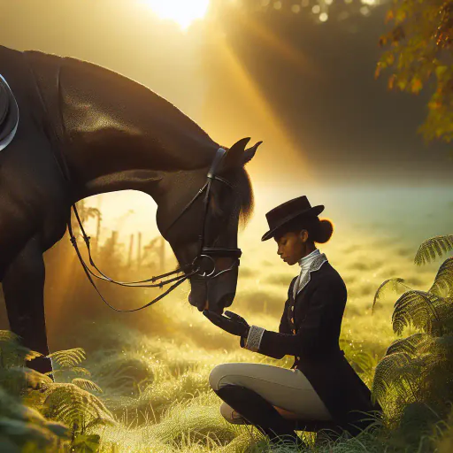 Illustration for Equestrian Term