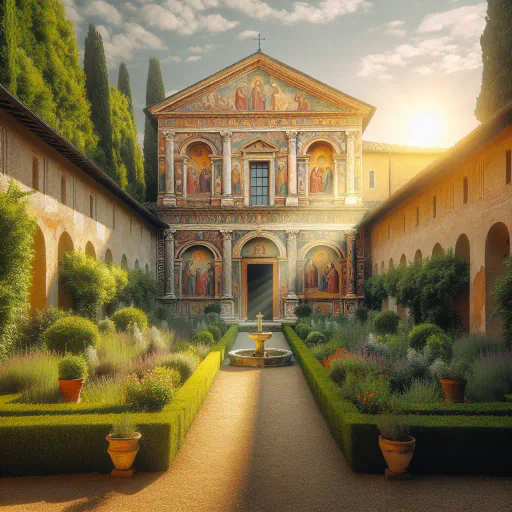 Illustration for Religious Setting