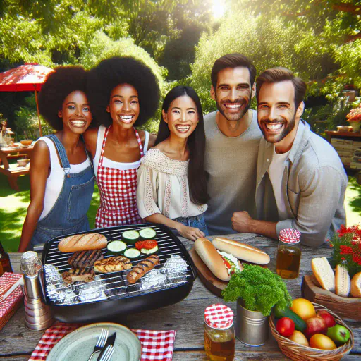 Illustration for Outdoor Event